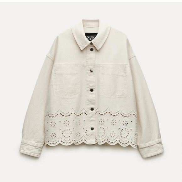 NWT, ZARA embroidered jacket - Picture 1 of 15